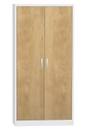 Metal cabinet with laminate doors type SPS 02EL - 1