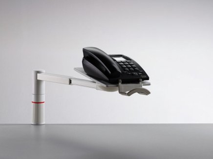 ScopeMaster rotary phone or fax holder - light gray - 1