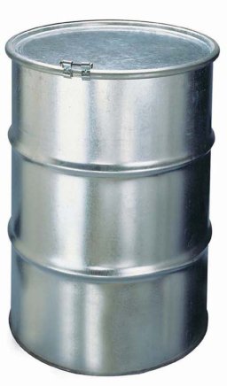 Metal barrels with removable lid (2 models) - 1