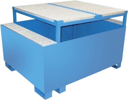 Large-capacity catch basin with stand and grate, type 2017 - 1