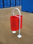 Hanging double trash can 1016 - 1