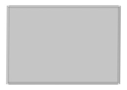 Metal bulletin board KSN A0A
