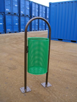 Hanging outdoor trash can 1015 - 1