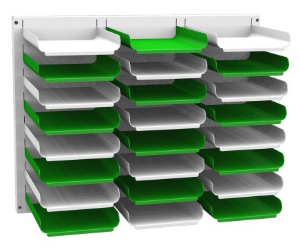 Wall mail organizer POR N38A - 1