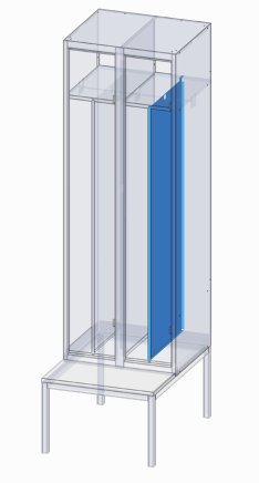 Vertical divider XD17 - 1