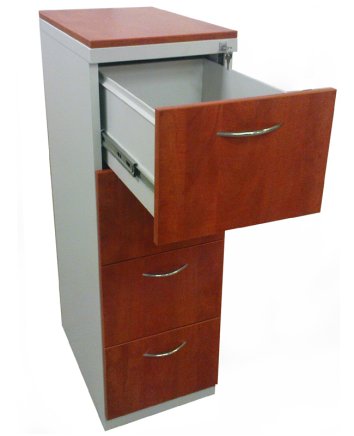 Metal filing cabinet with wooden fronts REG 44 Lamino - 1