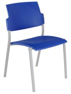 Square plastic conference chair