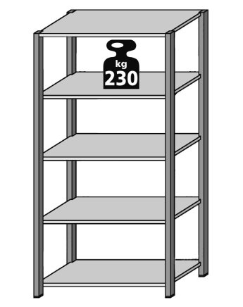 Base rack 3M zinc type 88730 - 1