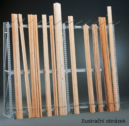 Vertical storage rack MINI-RACK base type 76686 - 1