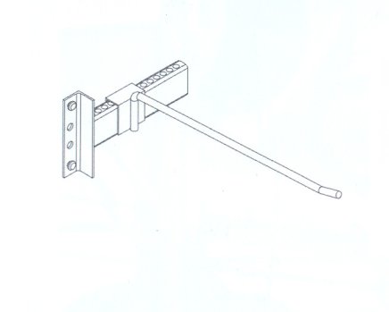 Separating arm type 79743 - 1