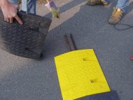 Steel reinforcements for the 10/20 km/h deceleration threshold - 1