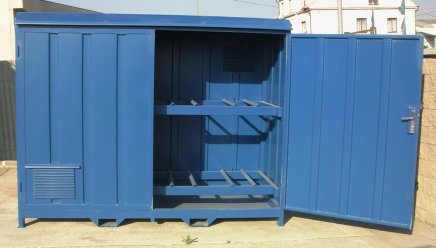 Lockable shelf with catch basin type 2024 - 1