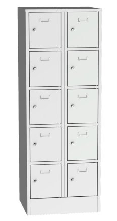 Cabinet with lockable boxes SBS 42-10 - 1