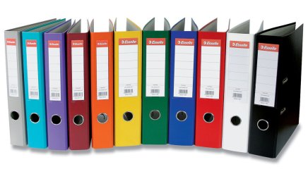 Esselte Economy 75mm lever binders (11 models) - 1