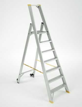 One-sided aluminum steps Forte (6 models) - 1