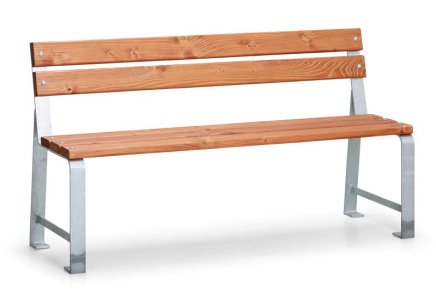 Mezzo bench with backrest 4680 - 1