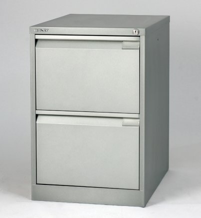 File cabinet A4 metal Bisley BS2E/FLS - set with dividers - 10