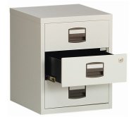 Metal filing cabinet Bisley PFAM3S - mobile - 2