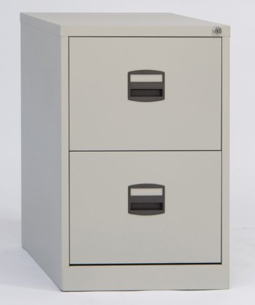 Bisley A4CC2H1A two-drawer filing cabinet - 8