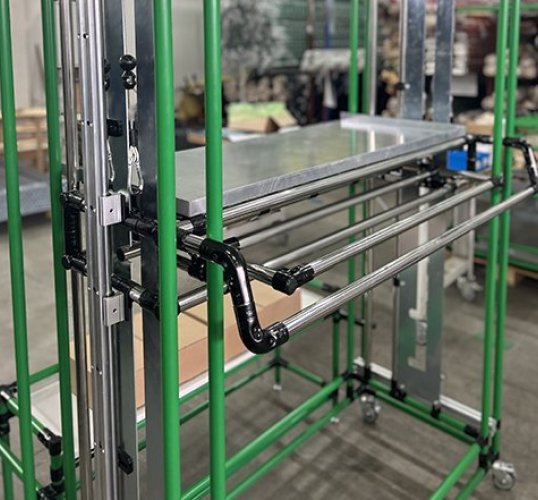 Lift from the pipe system