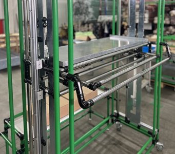 Lift from the pipe system