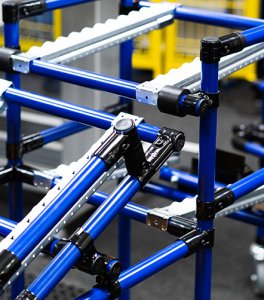Conveyor for an auto parts company