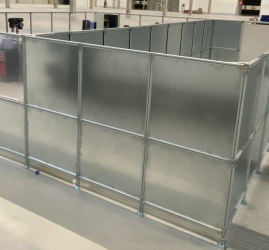 Protective Industrial Fencing