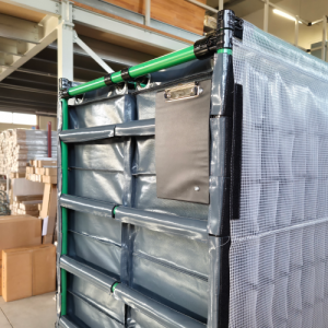 Logistics Cart with Textile Inserts