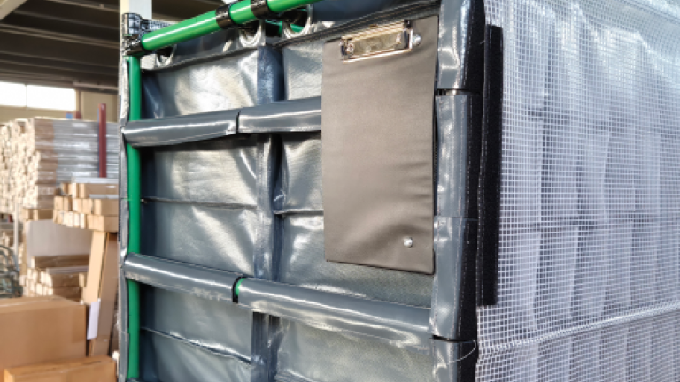 Logistics Cart with Textile Inserts