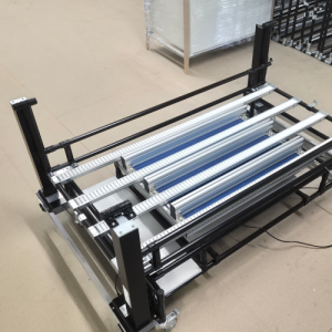 Height-Adjustable Cart with Integrated Scale