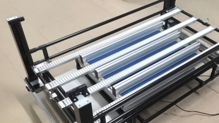 Height-Adjustable Cart with Integrated Scale