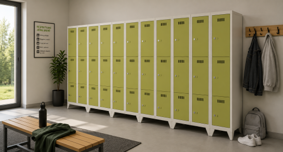 Box cabinets on legs