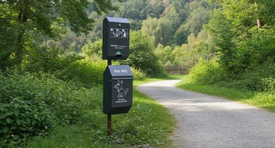 Dog excrement bins