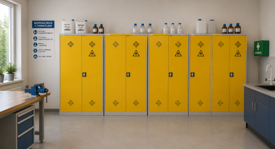 Chemical cabinets