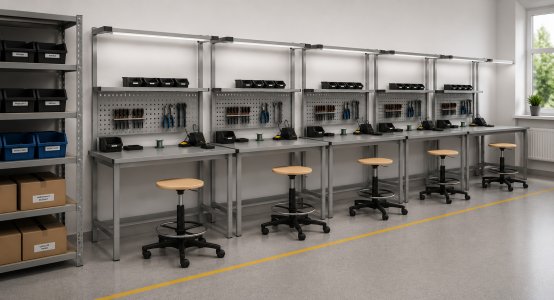 Box section system tables