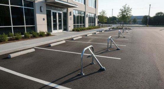 Parking barriers and bollards