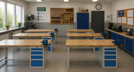 School workshops and laboratories