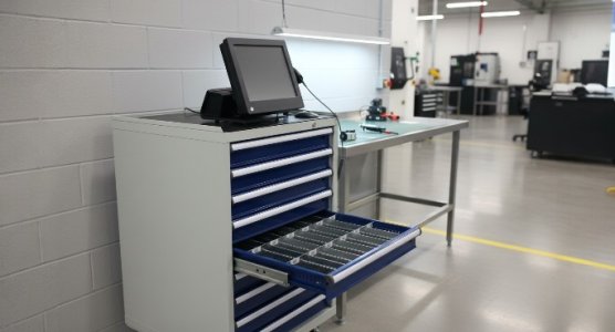 Toolbox tool dispensers