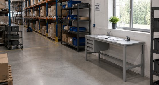 Mechanically controlled tables