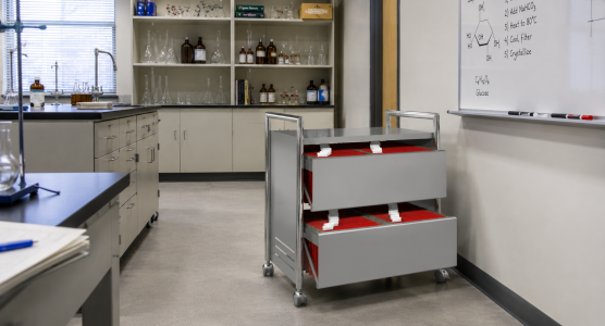 Office trolleys for documents