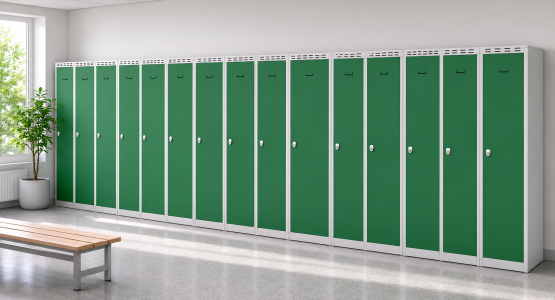With double-wall doors