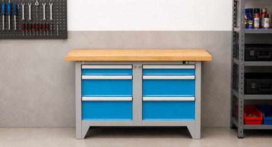 Workshop tables 1500 mm wide