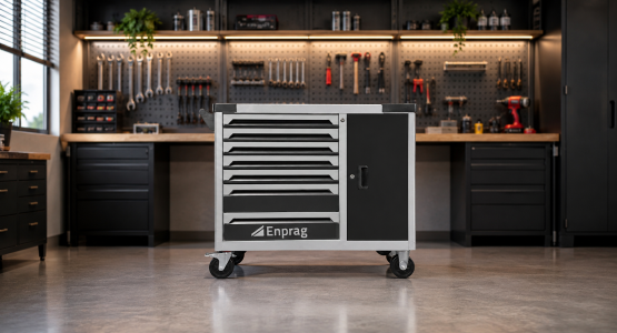 Workshop assembly and service carts