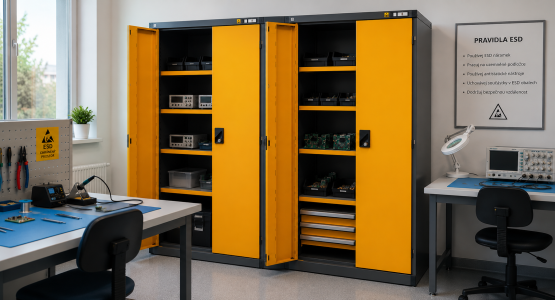 Antistatic ESD cabinets