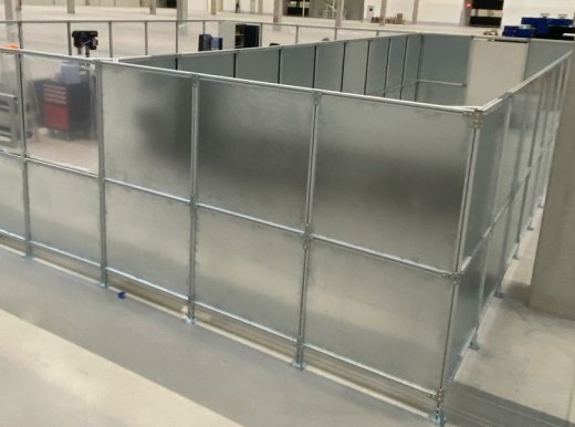 Protective Industrial Fencing