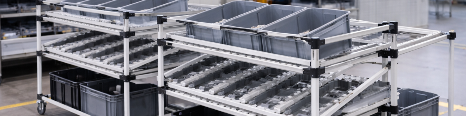 Production Line Design and Implementation (One Piece Flow)