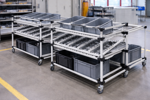 Production Line Design and Implementation (One Piece Flow)