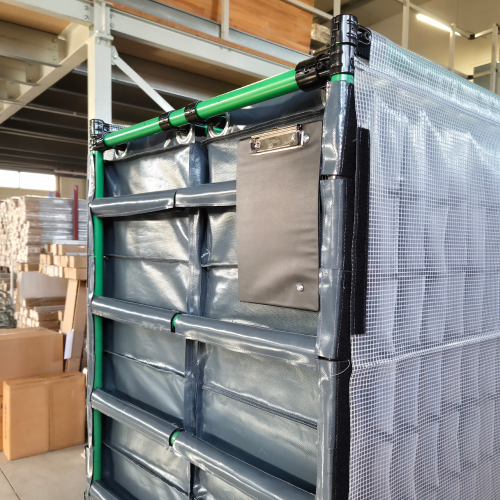 Logistics Cart with Textile Inserts