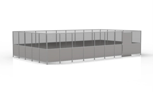 Protective security fencing