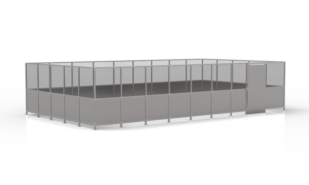 Protective security fencing